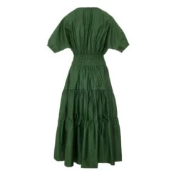 Alternative view of Devotion Twins Geraros Midi Dress - Green