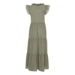 Alternative view of Devotion Twins Terrific Long Dress - Khaki