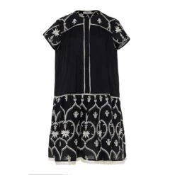 Devotion Twins Visionary Short Dress - Black/Off White
