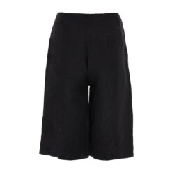 Alternative view of Devotion Twins Nova Linen Shorts - Black