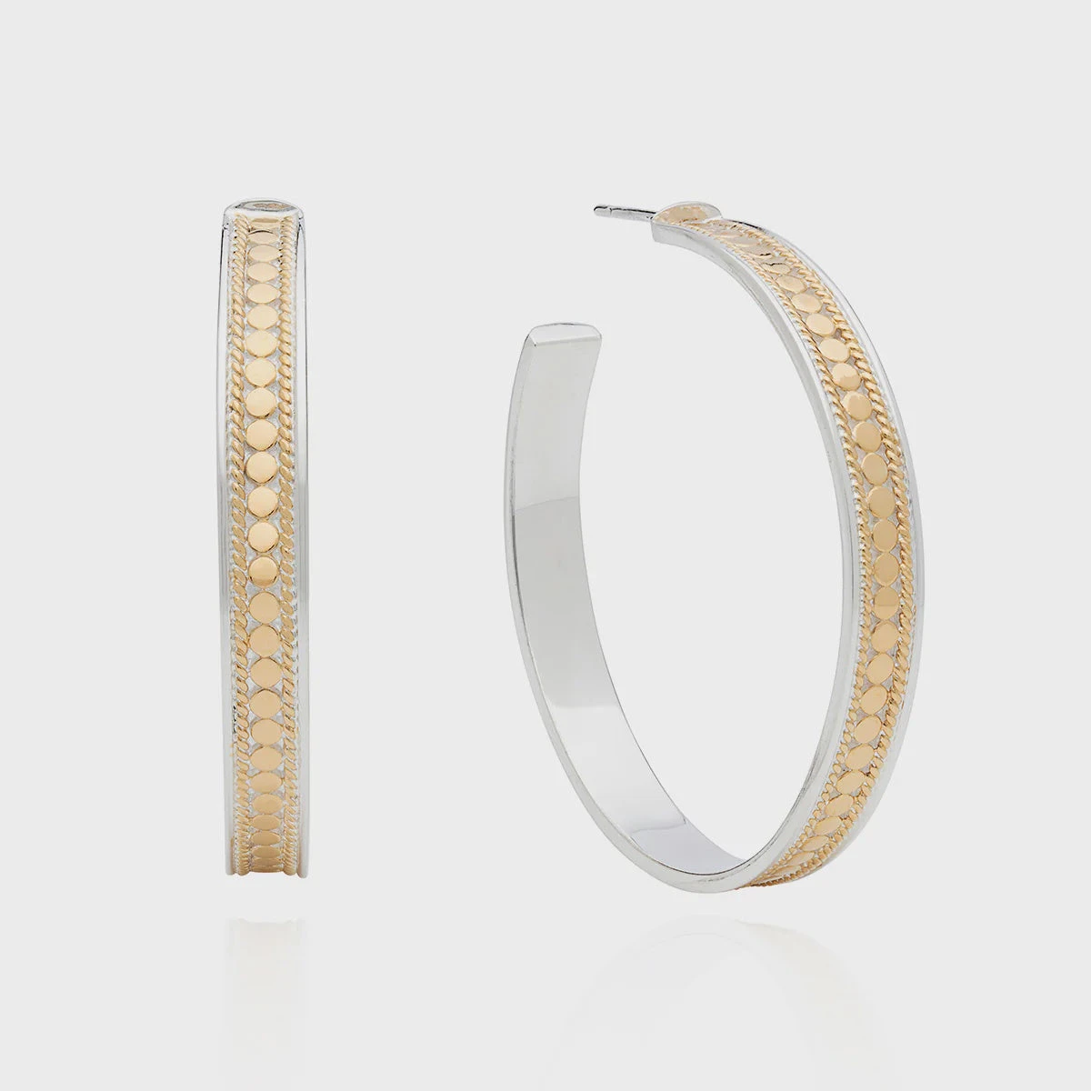Anna Beck Large Hoop Earrings - Gold 3 Anna Beck Large Hoop Earrings - Gold