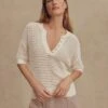 Varley Callie Knit Top - Egret Cream 2 Varley Callie Knit Top - Egret Cream -Lulu&M 09c7de471693d571699c37ca63d1d7c04e05aabc VAR01098 CALLIE KNIT EGRET 0250 jpg 2
