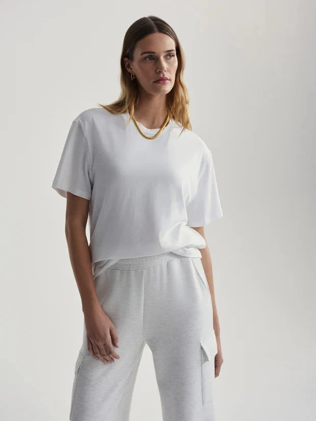 Varley Leighton Boyfriend Tee - White 5 Varley Leighton Boyfriend Tee - White - Image 3
