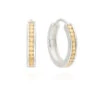 Anna Beck Classic Small Hinge Reversible Hoop Earrings -Lulu&M 0a6841b77f66ddb86c024652bbe93deb8a034a17