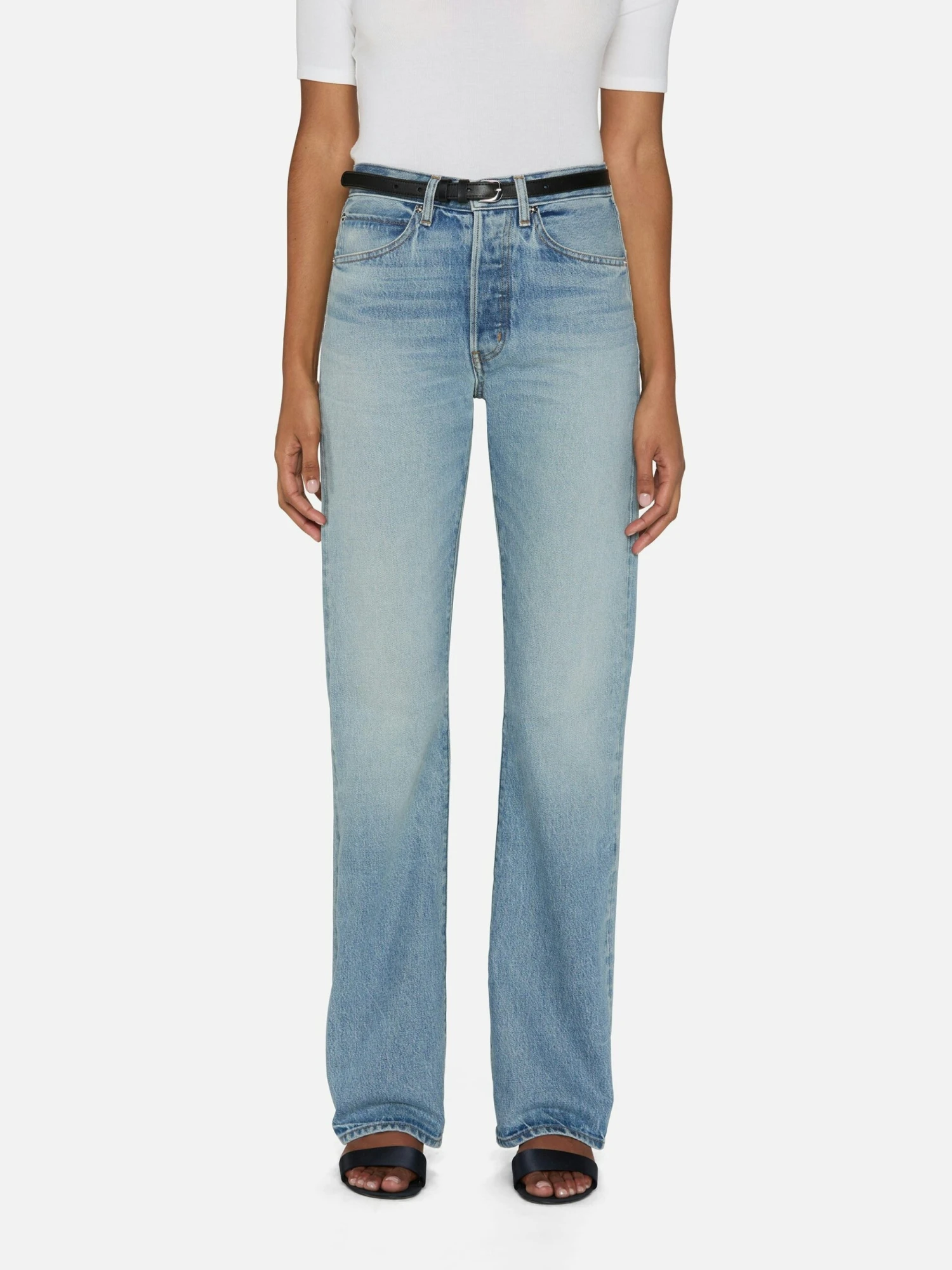 Frame The Vertical Straight Leg Jean - Laurence 4 Frame The Vertical Straight Leg Jean - Laurence - Image 2