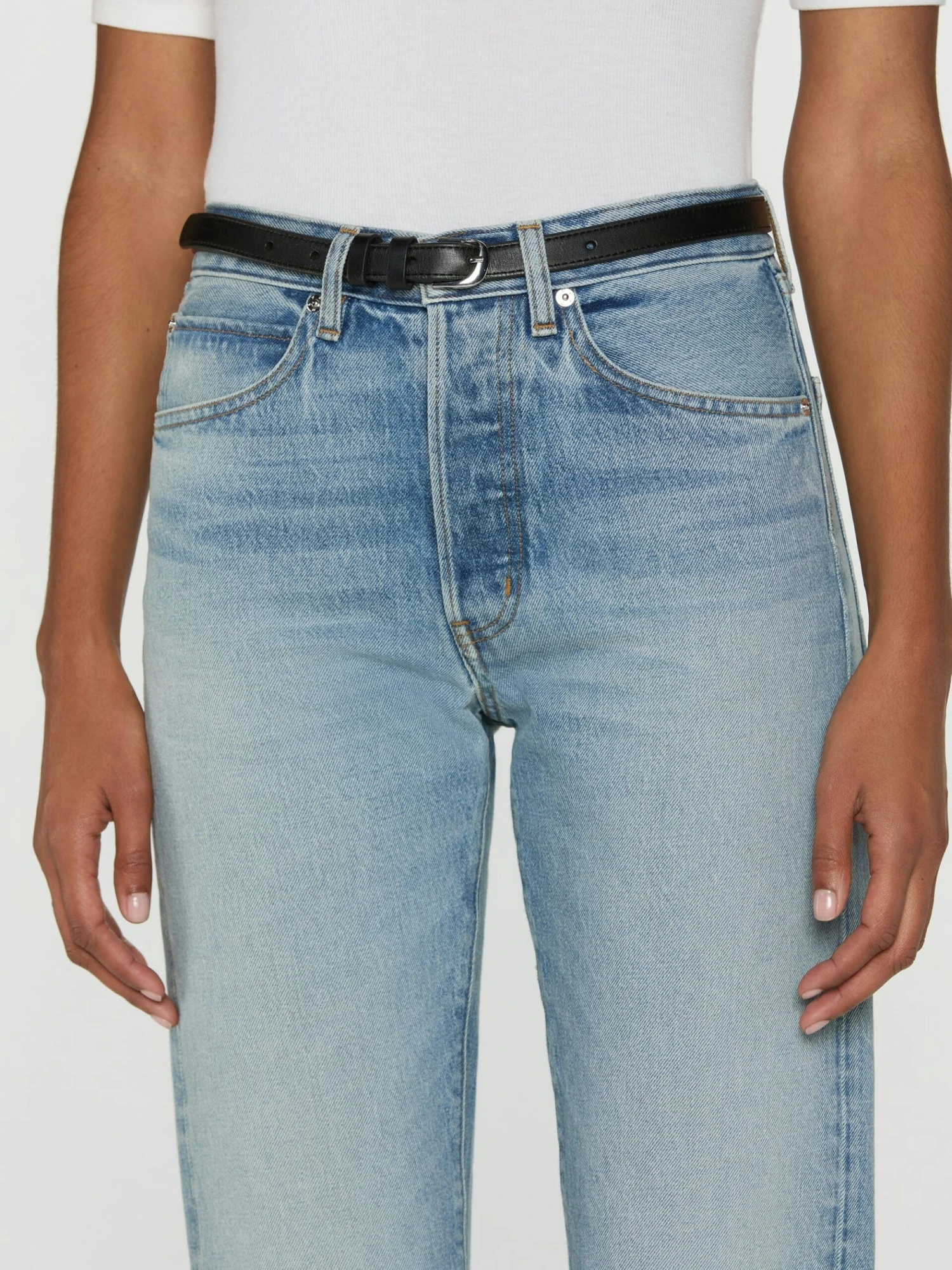 Frame The Vertical Straight Leg Jean - Laurence 9 Frame The Vertical Straight Leg Jean - Laurence - Image 7