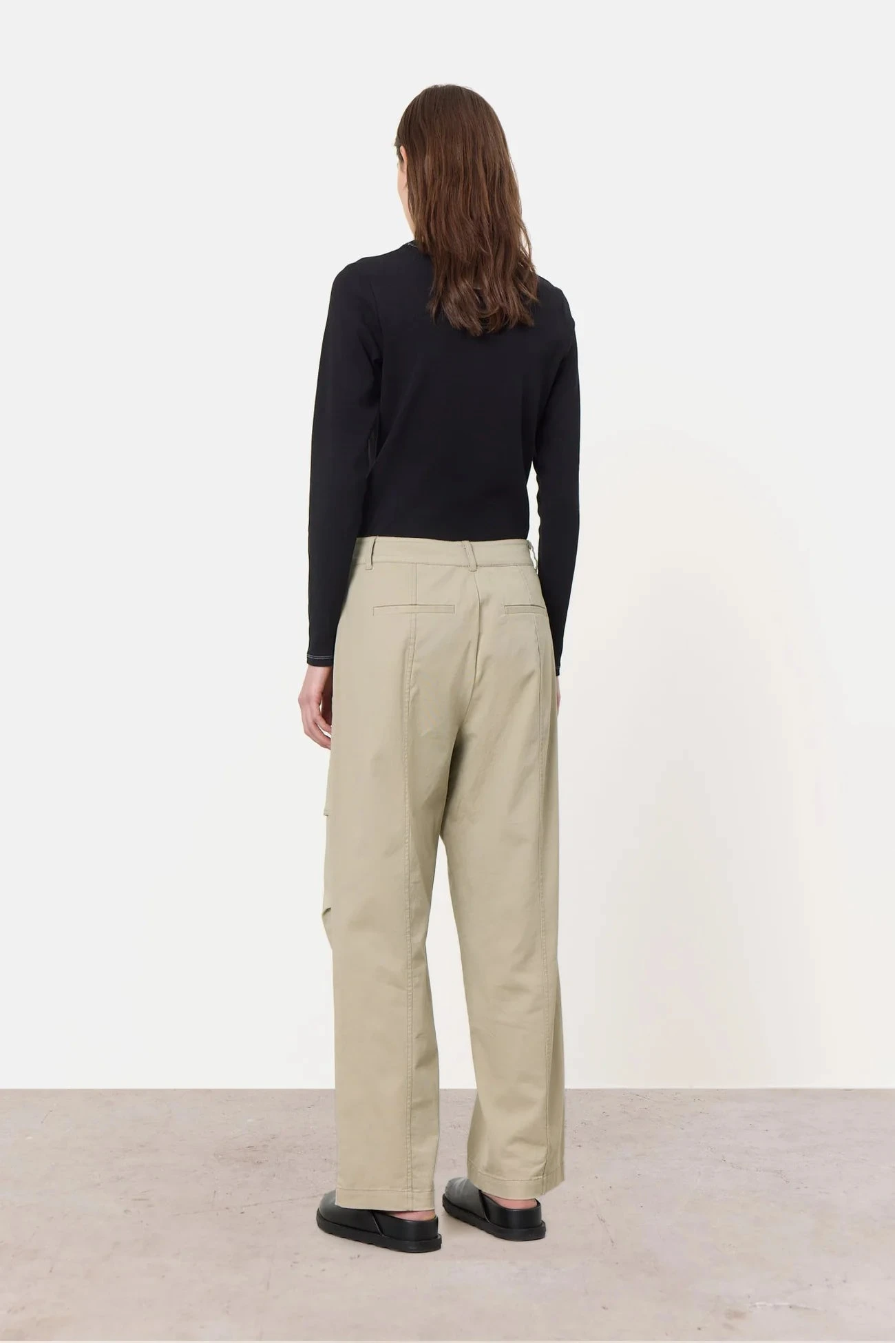 Levete Room Falke 2 Pants - Sand 5 Levete Room Falke 2 Pants - Sand - Image 3