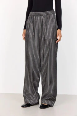 Alternative view of Levete Room Kaya 2 Trousers - Dark Brown