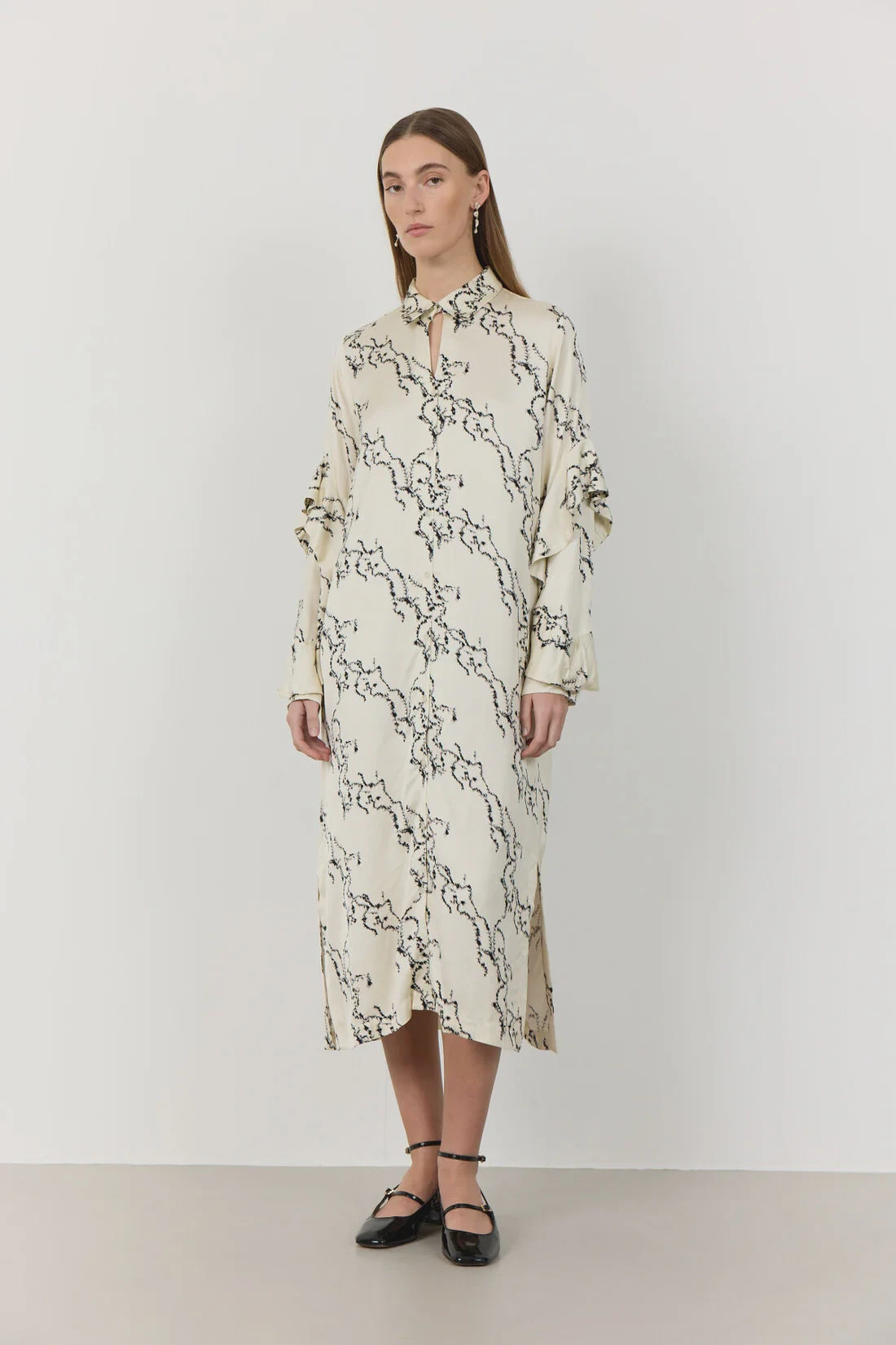 Levete Room Kennedy 1 Dress - Cream 3 Levete Room Kennedy 1 Dress - Cream