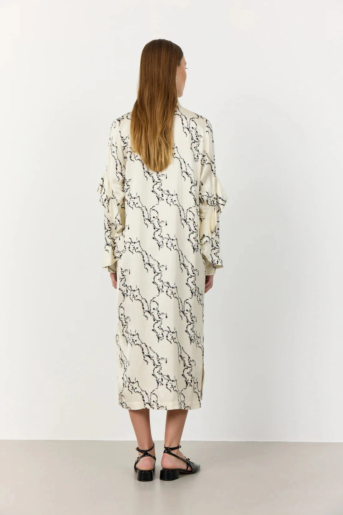 Levete Room Kennedy 1 Dress - Cream 6 Levete Room Kennedy 1 Dress - Cream - Image 4