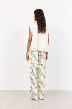 Levete Room Kennedy 4 Pants - Cream -Lulu&M 101126 L185 101035 L185 52059 jpg