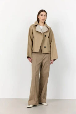 Alternative view of Levete Room Karima 2 Reversible Jacket - Dark Sand