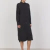 Levete Room Naja 35 Long Shirt - Black 1 Levete Room Naja 35 Long Shirt - Black -Lulu&M 101162 L999 77240 ZaaraNaaz jpg