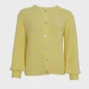 Black Colour Bella Knit Cardigan - Yellow -Lulu&M 1205LY 1 1088x1440 jpg