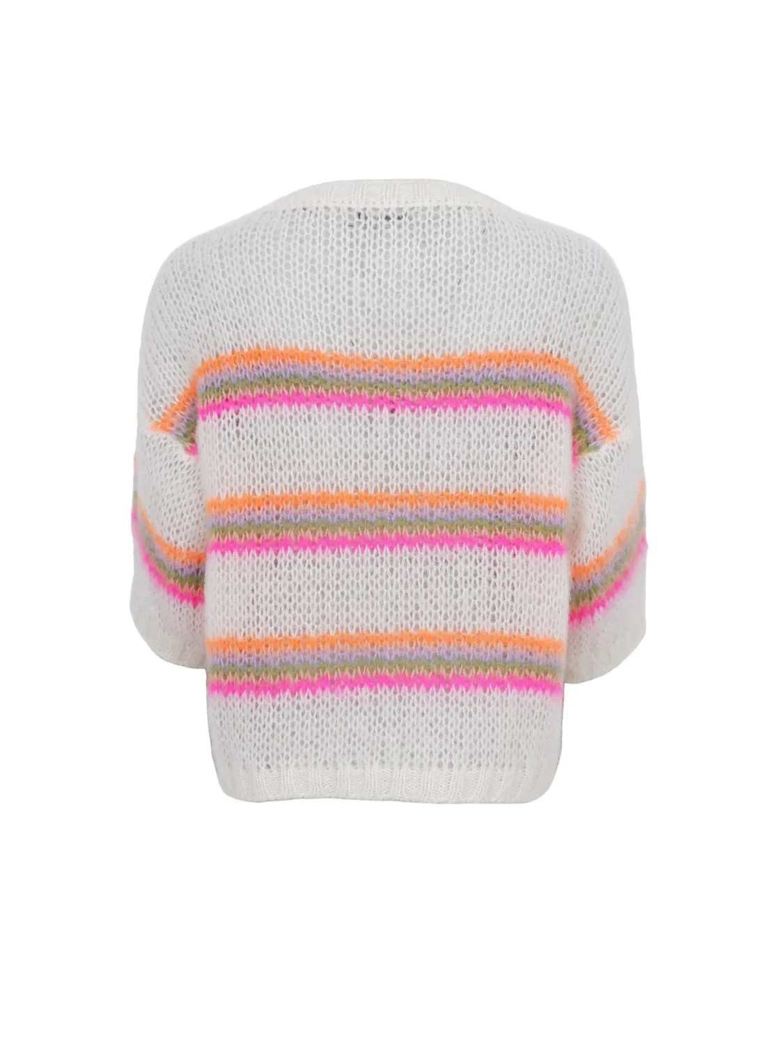 Black Colour Minna Striped Knit - Multi 4 Black Colour Minna Striped Knit - Multi - Image 2