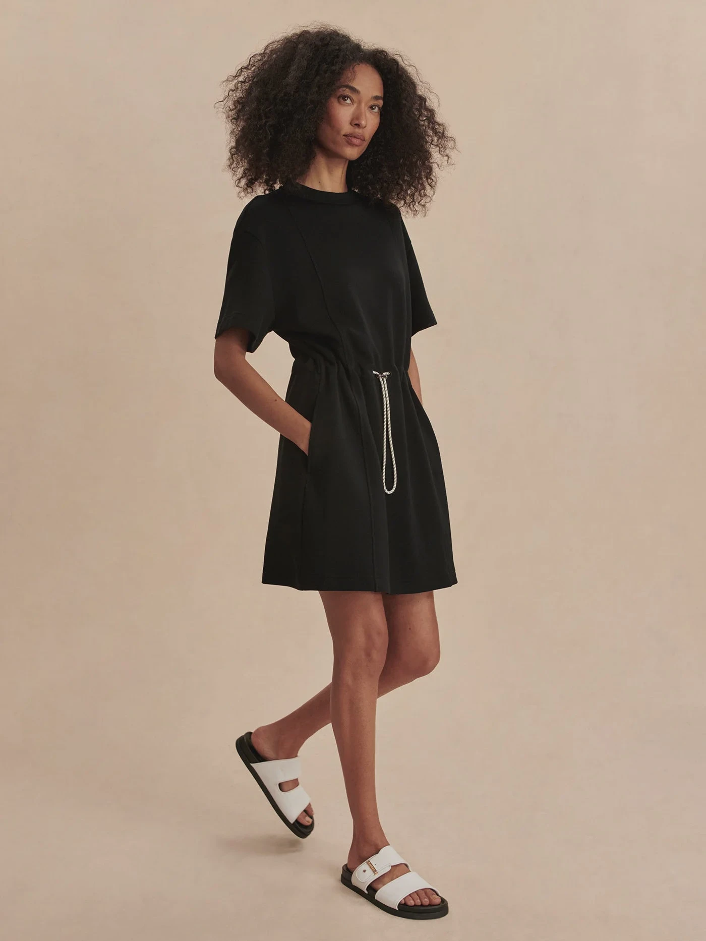 Varley Maple 2.0 Dress - Black 3 Varley Maple 2.0 Dress - Black
