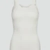 Rosemunde Babette SL Deep Back Lace Top - Ivory -Lulu&M 12631652 5357 037 jpg