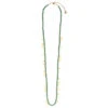 Mishky Mini Coins Necklace - Green/Gold 1 Mishky Mini Coins Necklace - Green/Gold -Lulu&M 13251205112931 MINI COINS N GP L 12931