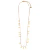 Mishky Mini Coins Necklace - Ivory/Gold -Lulu&M 13251205312932 MINI COINS N GP S 12932