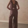 Sancia Jelani Pant - Cinnamon -Lulu&M 1595A CI JELANI PANTS CINNAMON 3818copy jpg
