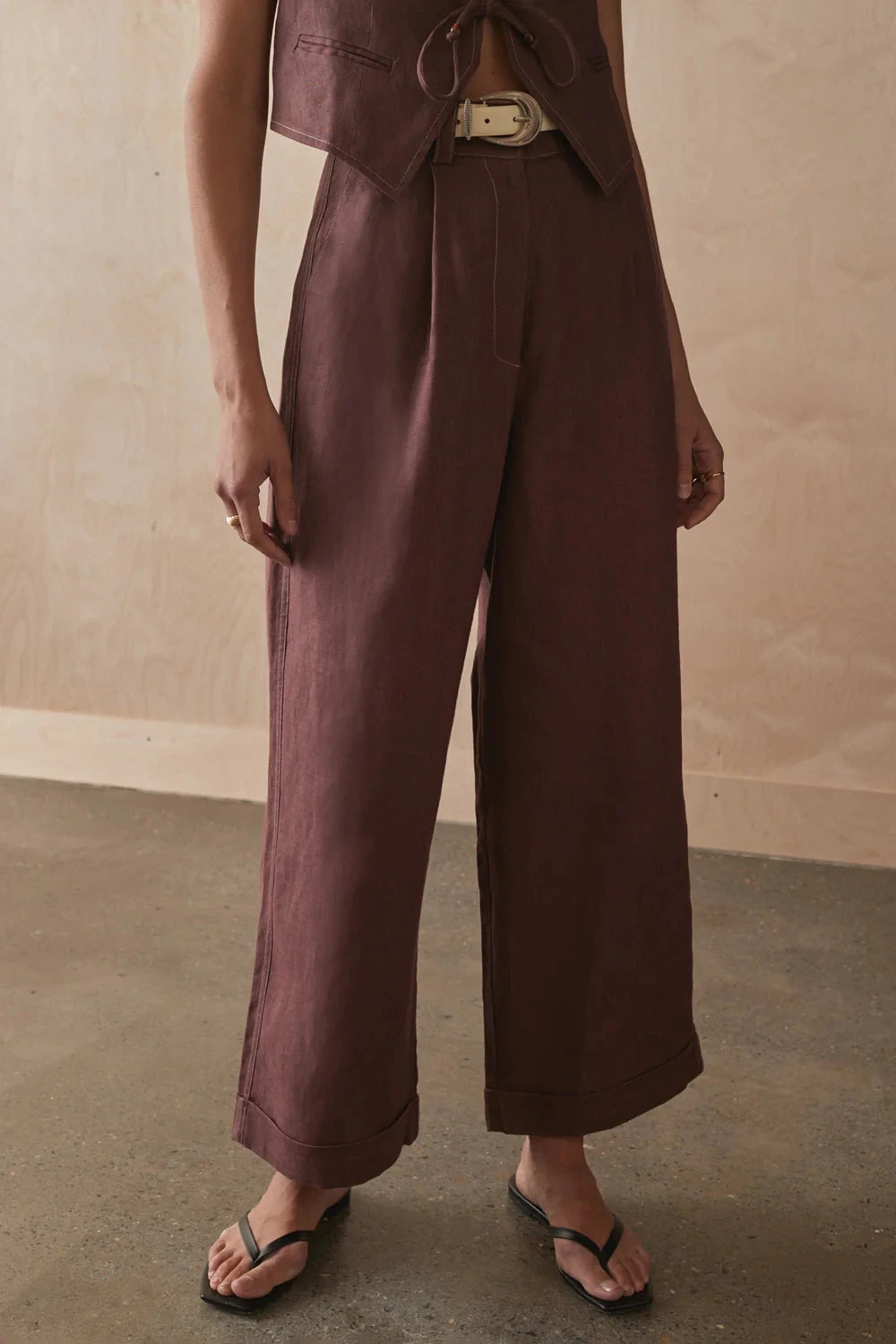 Sancia Jelani Pant - Cinnamon 4 Sancia Jelani Pant - Cinnamon - Image 2