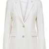 Selected Femme Eliana Blazer - Snow White 1 Selected Femme Eliana Blazer - Snow White -Lulu&M 16087794 SnowWhite 001