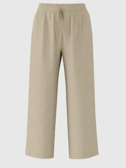 Selected Femme Viva-Gulia Linen Trousers - Greige