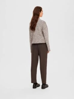 Selected Femme Wide Leg Suit Trousers - Java 10 Selected Femme Wide Leg Suit Trousers - Java -Lulu&M 16091321 Java 1059876 004