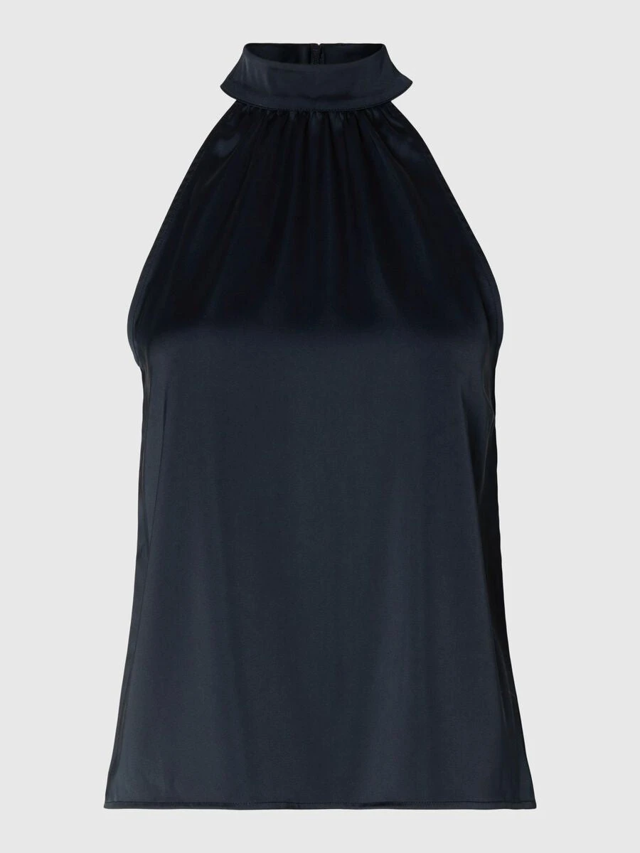 Selected Femme Lena-Rachelle Halter Neck Top - Dark Sapphire 3 Selected Femme Lena-Rachelle Halter Neck Top - Dark Sapphire