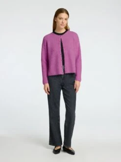 Selected Femme Sia Loose Fit Knitted Cardigan - First Bloom 12 Selected Femme Sia Loose Fit Knitted Cardigan - First Bloom -Lulu&M 16096772 FirstBloom 1178096 005 68961e73 cce7 433c a4b3 7bf015572c79