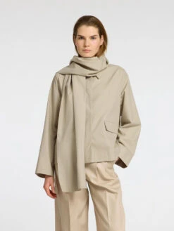 Alternative view of Selected Femme Pamina Scarf Jacket - Island Fossil