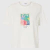 Selected Femme Essential Boxy Printed T-Shirt - Snow White -Lulu&M 16097303 SnowWhite 1175728 001
