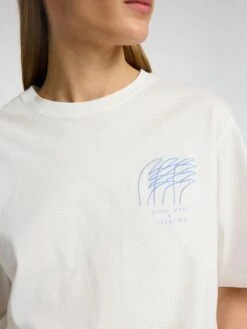 Selected Femme Vilja Crew Neck T-Shirt - Snow White 12 Selected Femme Vilja Crew Neck T-Shirt - Snow White -Lulu&M 16097307 SnowWhite 1175767 006
