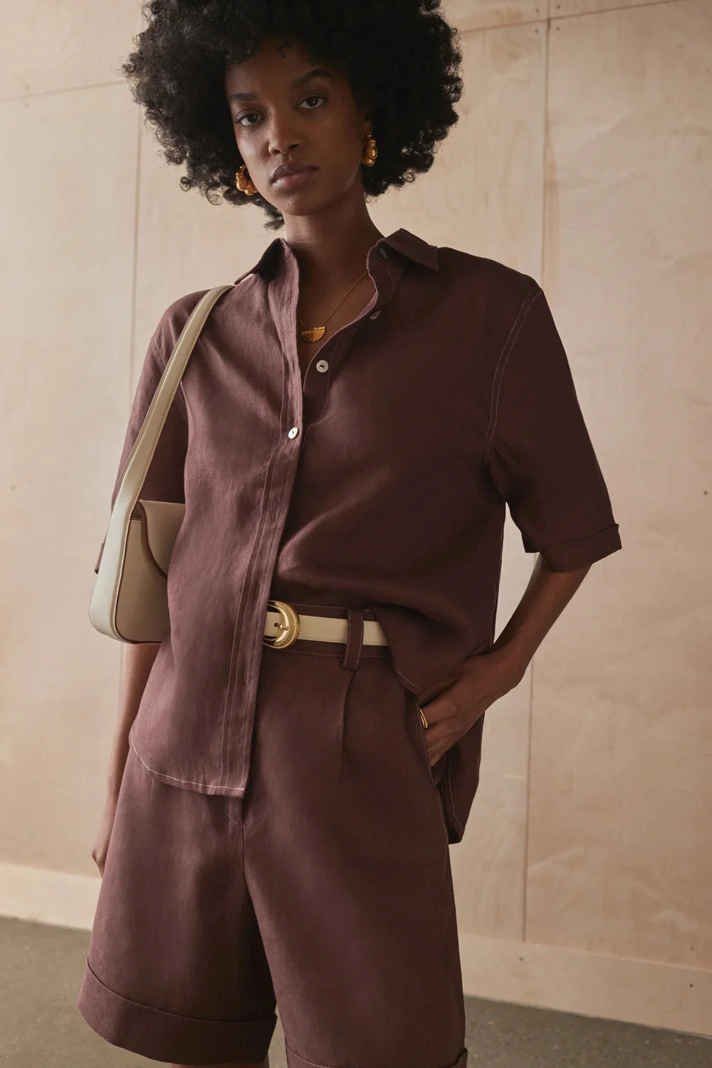 Sancia Priya Shirt - Cinnamon 5 Sancia Priya Shirt - Cinnamon - Image 3