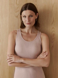 Rosemunde Belize SL Tank Top - Shadow Gray -Lulu&M 16204775 1579 981 PR CAMPAIGN SS25 jpg
