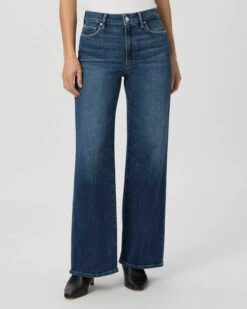 Paige Anessa Seamed Beltloops Jeans - Allusion