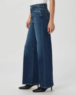 Alternative view of Paige Anessa Seamed Beltloops Jeans - Allusion
