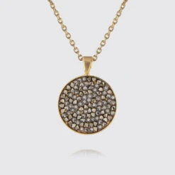 Caroline Svedbom Chloe Necklace Gold - Metallic Light Gold