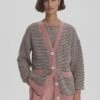 Varley Tiffany Textured Knit Cardigan - Woodrose Multi Stitch -Lulu&M 1e37793e2d6dcb53067af789a6de71d65e26cf21 VAR02588 TIFFANY TEXTURED KNIT CARDIGAN WOODROSE MULTI STITCH 028 jpg