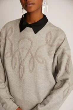 Munthe Tazzy Sweatshirt - Grey -Lulu&M 243 1150 24363 80 W2