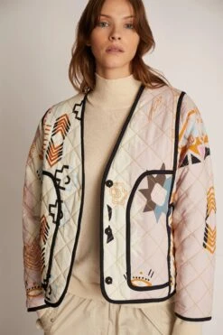 Munthe Ticcu Outerwear - Blue 15 Munthe Ticcu Outerwear - Blue -Lulu&M 243 1530 24303 36 W4 jpg