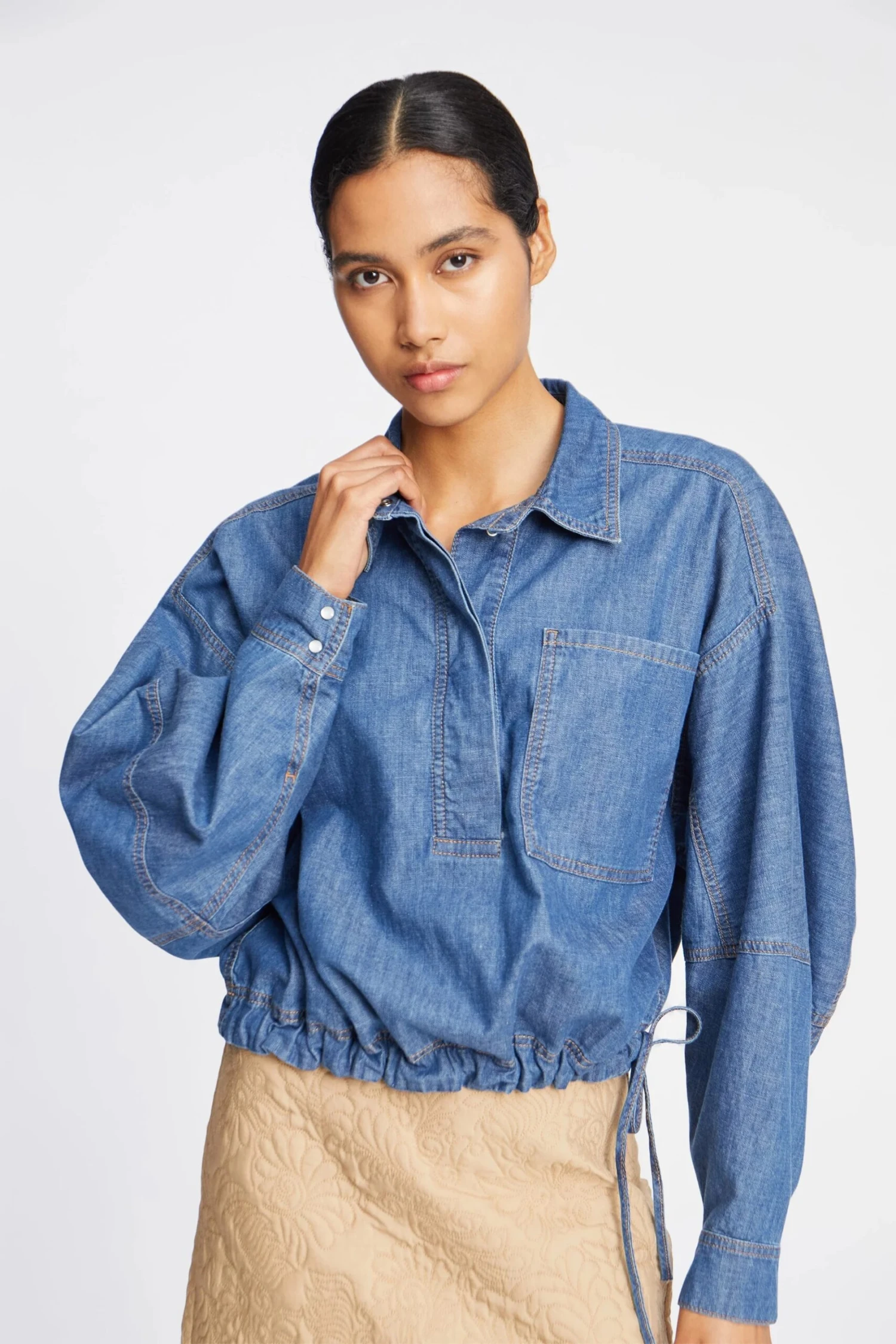 Munthe Fihr Top - Indigo 3 Munthe Fihr Top - Indigo
