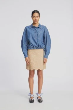 Alternative view of Munthe Fihr Top - Indigo