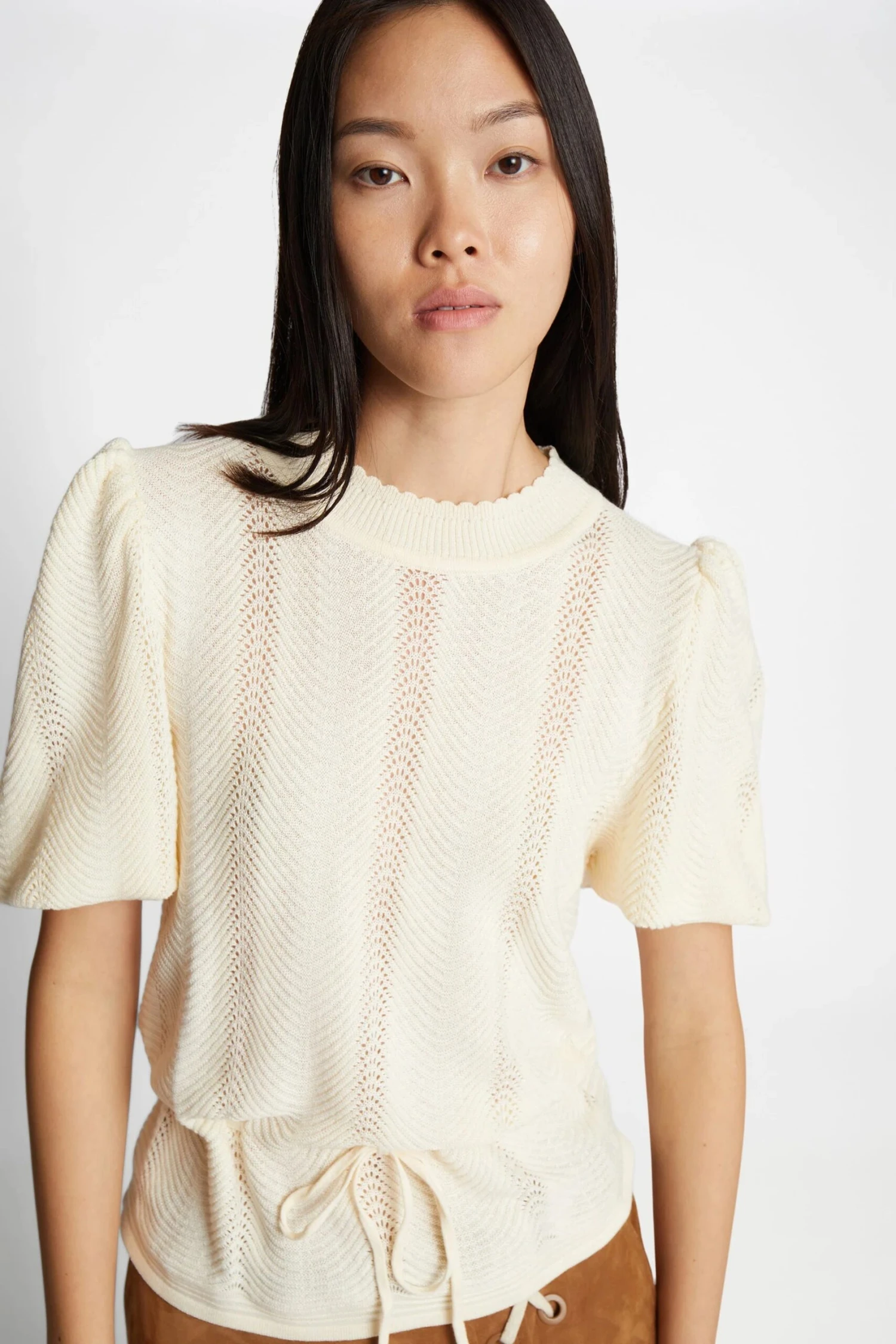 Munthe Felmine Knit Top - Ivory 3 Munthe Felmine Knit Top - Ivory