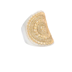 Anna Beck Classic Saddle Ring - Gold & Silver