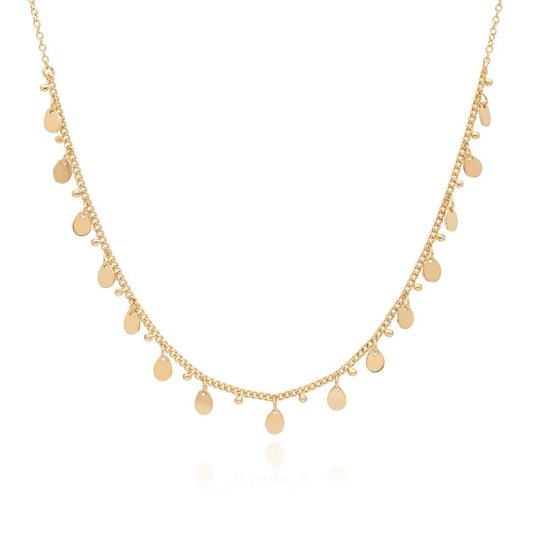 Anna Beck Classic Charm Necklace - Gold 3 Anna Beck Classic Charm Necklace - Gold