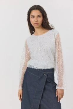 Levete Room Imporia 2 Blouse - Grey
