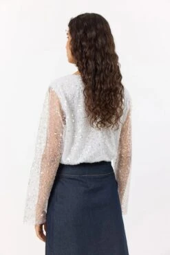 Levete Room Imporia 2 Blouse - Grey 10 Levete Room Imporia 2 Blouse - Grey -Lulu&M 301157 l913 m 03 jpg