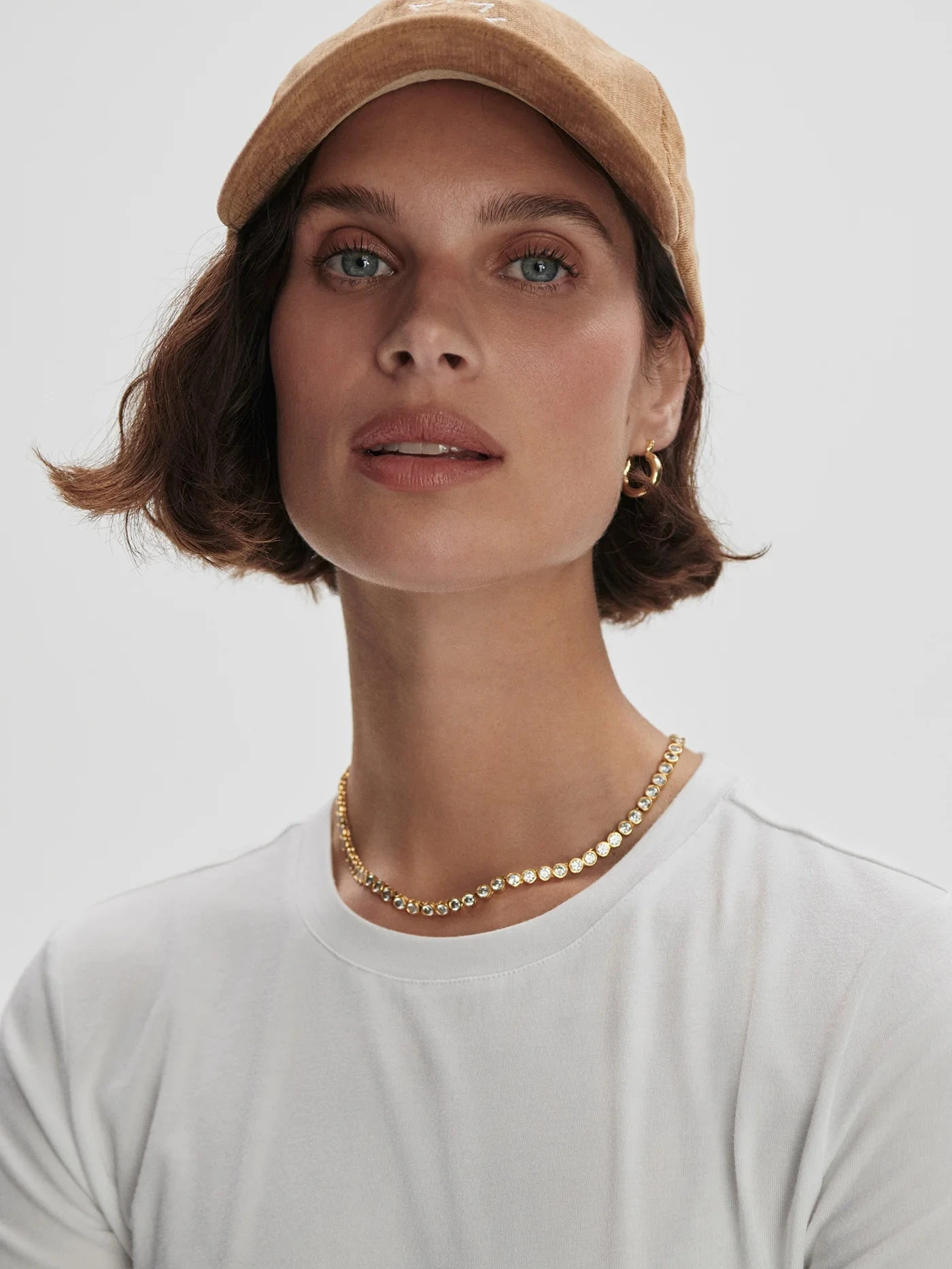 Varley Regina Fitted Tee - White 6 Varley Regina Fitted Tee - White - Image 4