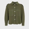 Black Colour Tully Shirt Jacket - Army 2 Black Colour Tully Shirt Jacket - Army -Lulu&M 40844AR 1 1088x1440 jpg